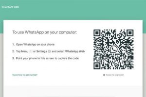 WhatsApp web