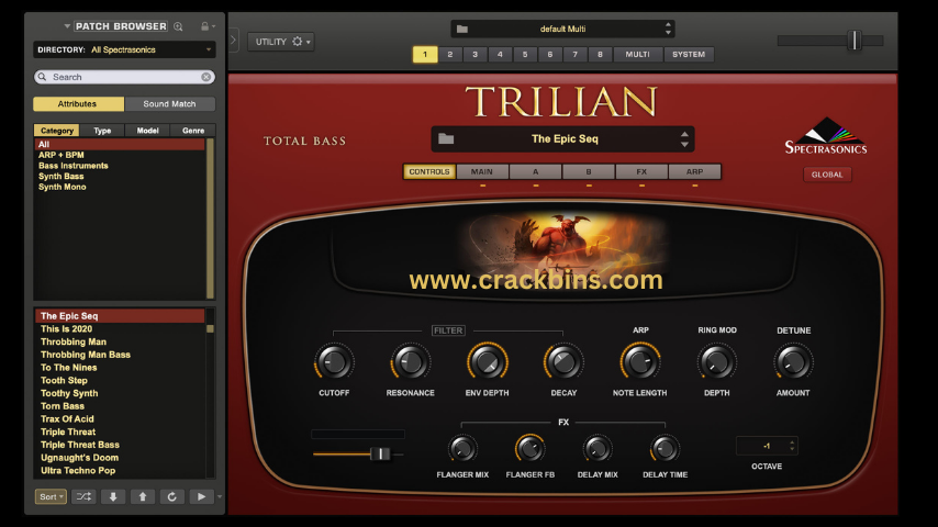 Spectrasonics Trilian Crack