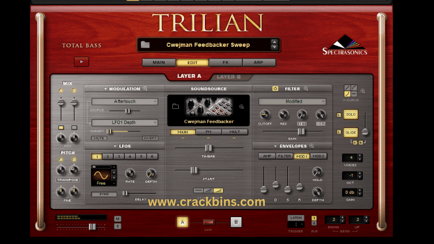 Spectrasonics Trilian Crack