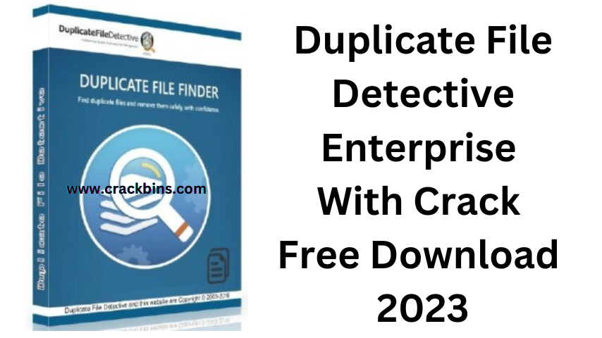 Duplicate File Detector Crack