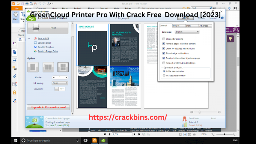 GreenCloud Printer Serial Key