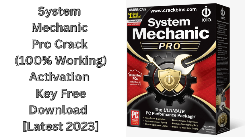 System Mechanic Pro Crack
