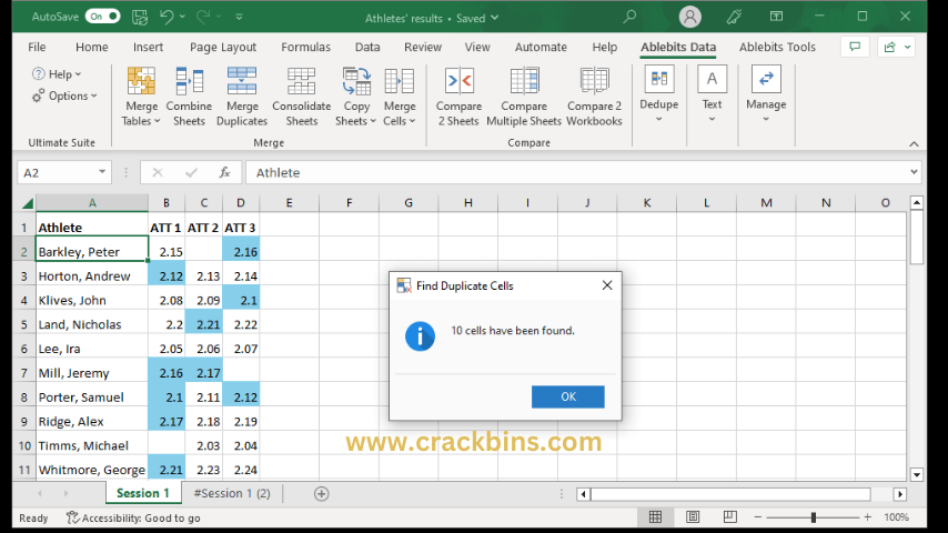 AbleBits Ultimate Suite for Excel Crack