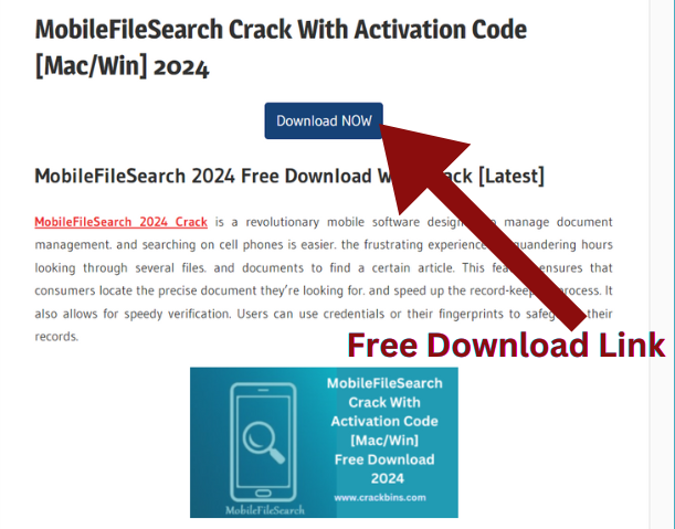 MobileFileSearch 2024 Crack