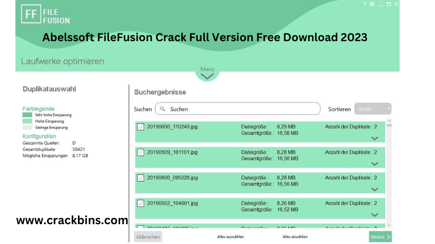 Abelssoft FileFusion 6.03.47540 Crack