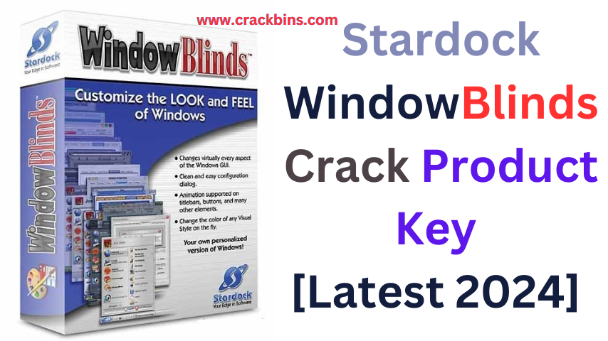 Stardock WindowBlinds 11 Crack