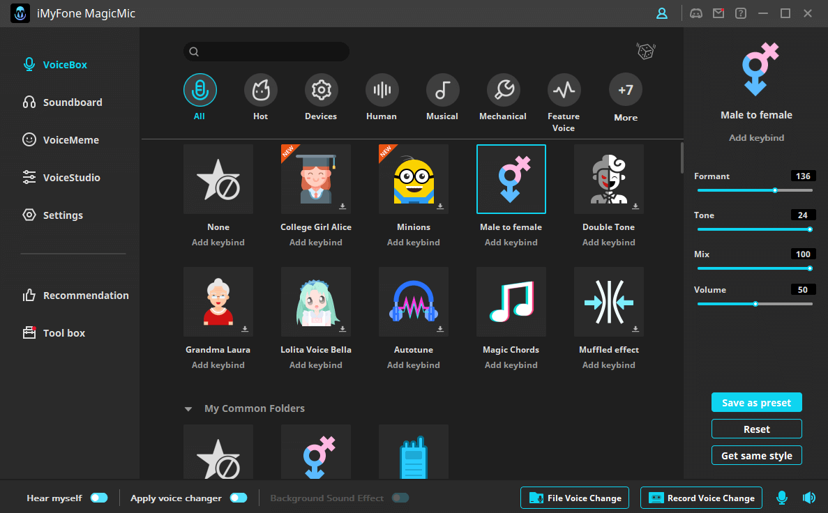 iMyFone MagicMic Serial Key